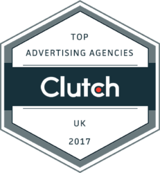 Clutch Top Advertising Agencies UK 2017 Badge