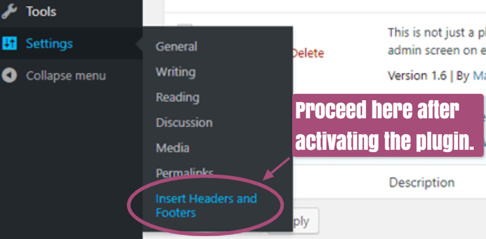 Insert Headers and Footers on WordPress
